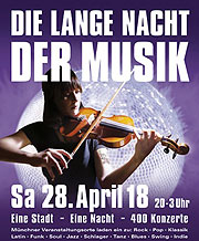 Die Lange Nacht der Musik 2018 am 28.04.2018 Eine Stadt . eine Nacht - 400 Konzerte: Die Münchner Kultur - Tickets gibt es für 15 Euro